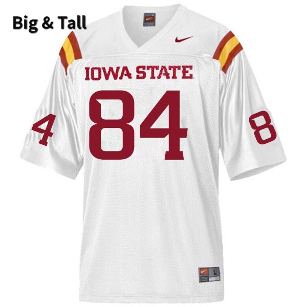 Iowa State Cyclones Men's #84 Ezeriah Anderson Nike NCAA Authentic White Big & Tall College Stitched Football Jersey PE42I32GJ